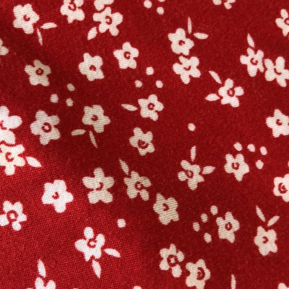 No Boundries red floral halter top - Picture 6 of 16